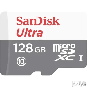 Sandisk Ultra 128gb Microsdxc 10 Mb/s Sdsqunr-128g-gn3mn