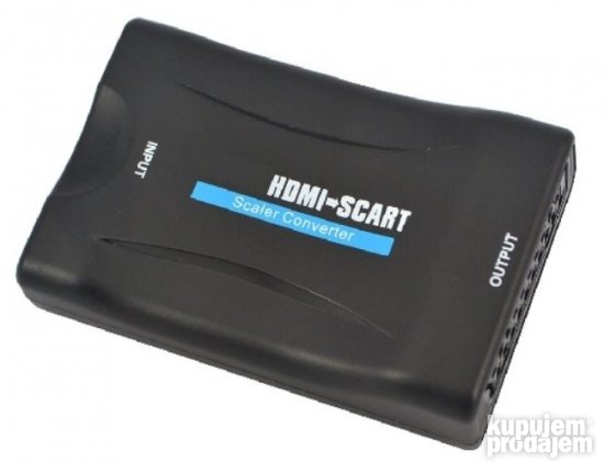 Adapter HDMI ž na SCART ž - digitalni signal u analogni komp