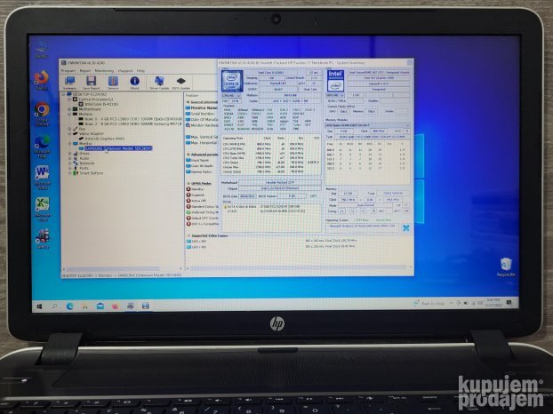 Laptop HP Pavilion 17-f040nz i5-4210U 12GB HD+ 17.3"