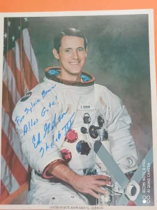 Autogram Edward G. Gibson Nasa Astronaut