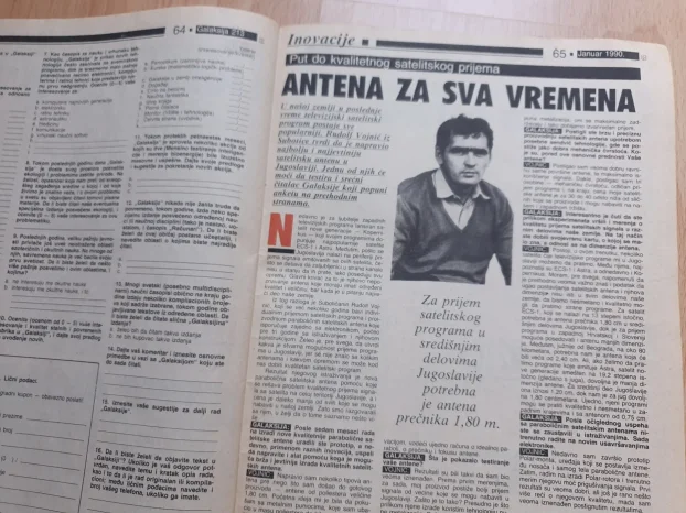 Galaksija Specijalni broj 20 godina - Januar 1990 - casopis