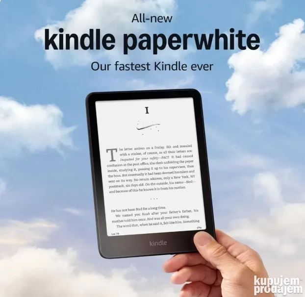 Kindle Paperwhite 2024 12.gen 16GB + GARANCIJA 1 GODINA
