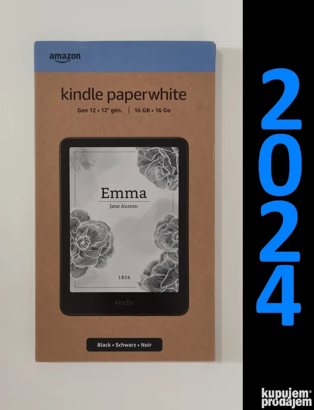 Kindle Paperwhite 2024 12.gen 16GB + GARANCIJA 1 GODINA