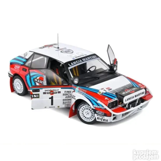Solido LANCIA DELTA HF INTEGRALE  Rallye KENYA 1991, 1:18