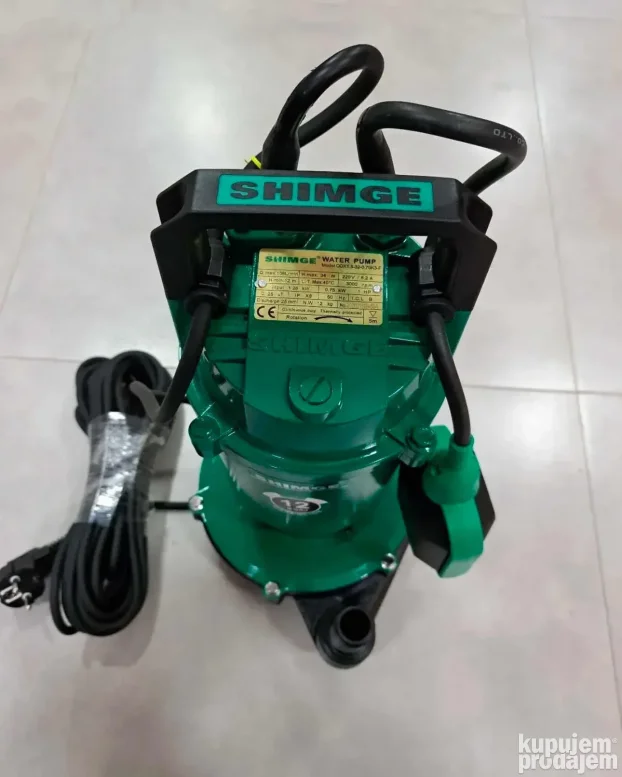 Shimge pumpa za navodnjavanje 0.75kw