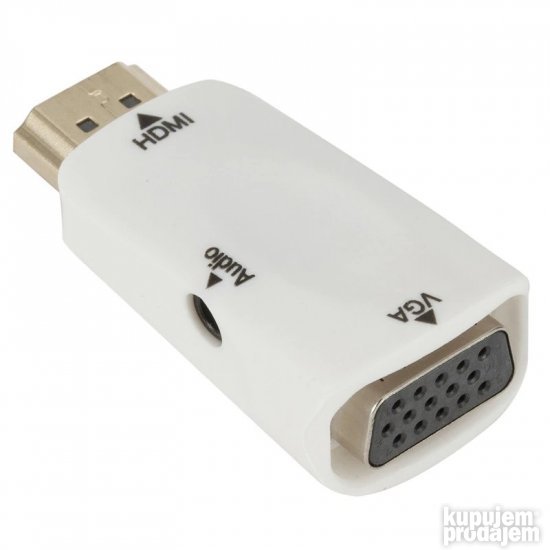 HDMI to VGA HDMI na VGA sa audio izlazom 3.5mm AKCIJA KupujemProdajem