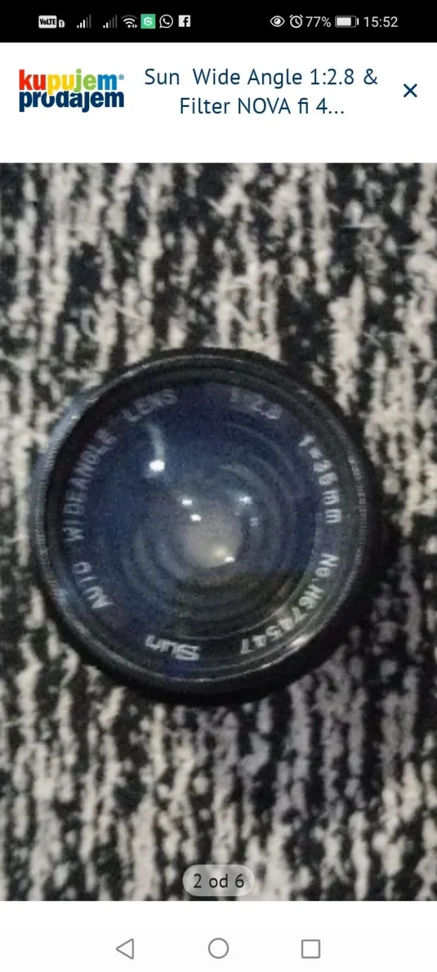 Minolta AF 35-80 & Makinon & Sun Wide & Expansion  Card