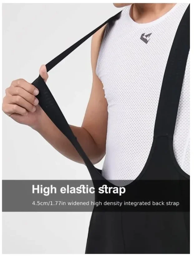 Biciklistički šorts sa tregerima sorc gel uloza biciklizam 5