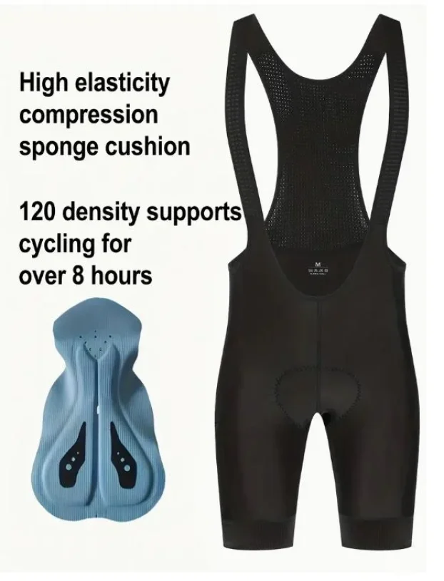 Biciklistički šorts sa tregerima sorc gel uloza biciklizam 5