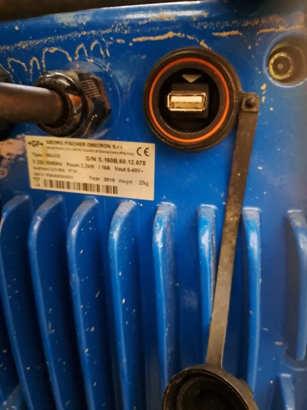 GF  Georg aparat za elektro fuziono varenje MSA 330  Friamat