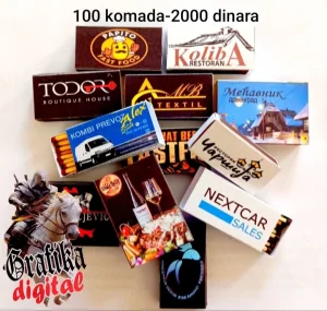 REKLAMNE ŠIBICE! Akcija 100 komada