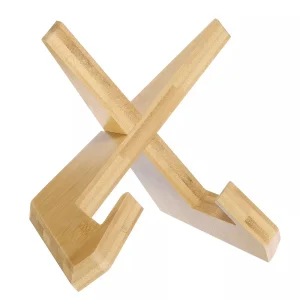 Drveni stalak za knjige od bambusa (Akcija!)