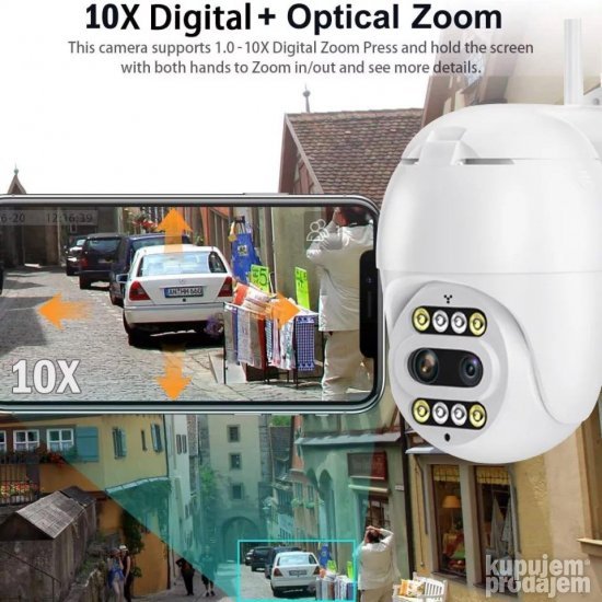 IP WiFi kamera 8.0Mpx IP WiFi kamera IP WiFi kamera 8.0Mpx