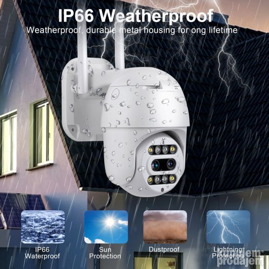 IP WiFi kamera 8.0Mpx IP WiFi kamera IP WiFi kamera 8.0Mpx