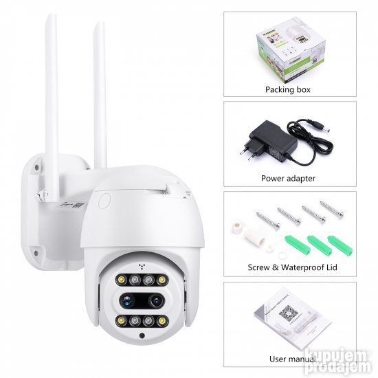 IP WiFi kamera 8.0Mpx IP WiFi kamera IP WiFi kamera 8.0Mpx
