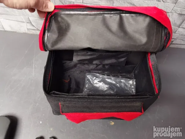 TCM torba za bicikl + SET za popravku