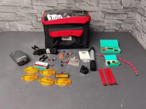 TCM torba za bicikl + SET za popravku