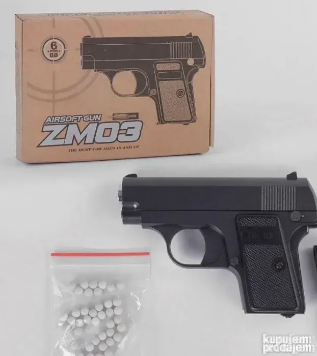 Metalni Airsoft pištolj ZM03 -  Airsoft pištolj