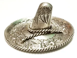 261. Art deco srebrna figura SOMBRERO Mexico 57,0 grama