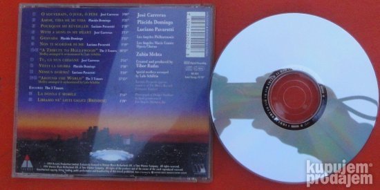 Carreras  Domingo  Pavarotti The 3 tenors