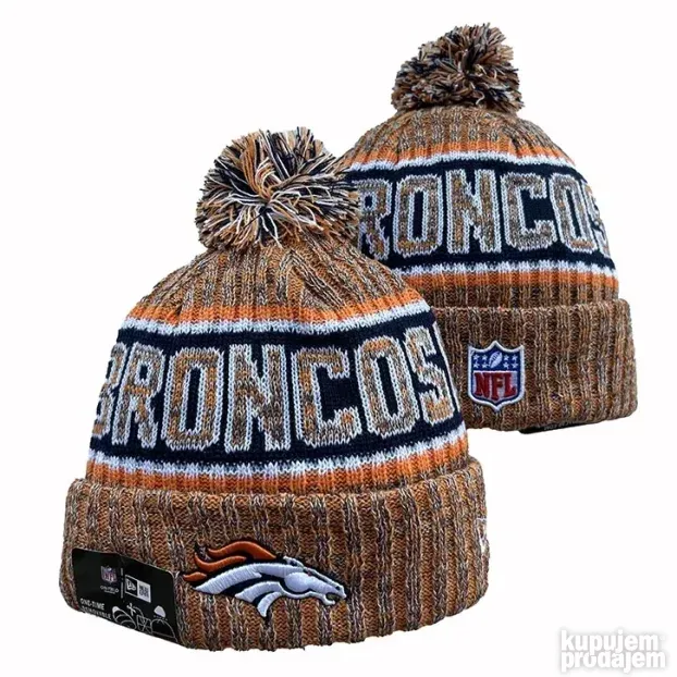 Denver Broncos NFL americki fudbal zimska kapa vise modela