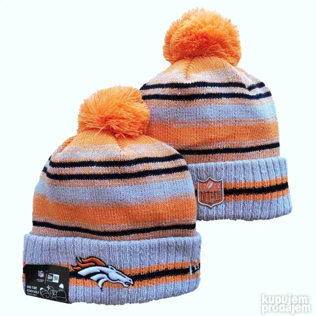Denver Broncos NFL americki fudbal zimska kapa vise modela