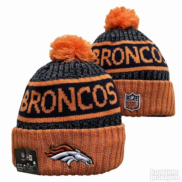 Denver Broncos NFL americki fudbal zimska kapa vise modela