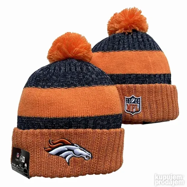 Denver Broncos NFL americki fudbal zimska kapa vise modela