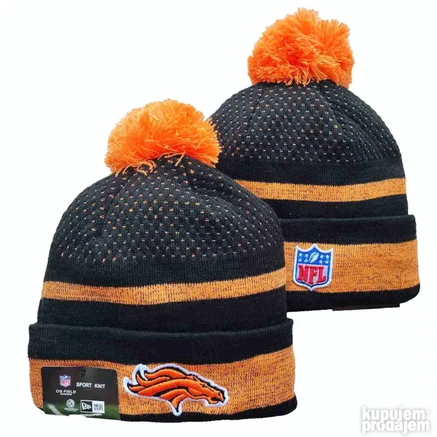 Denver Broncos NFL americki fudbal zimska kapa vise modela
