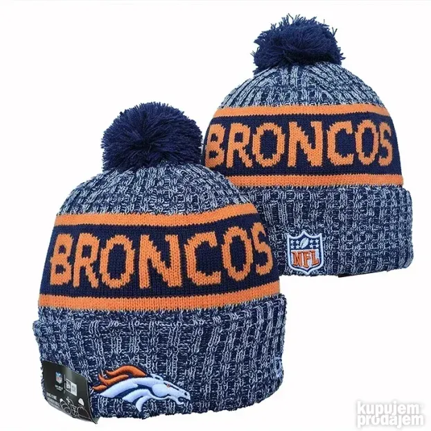 Denver Broncos NFL americki fudbal zimska kapa vise modela