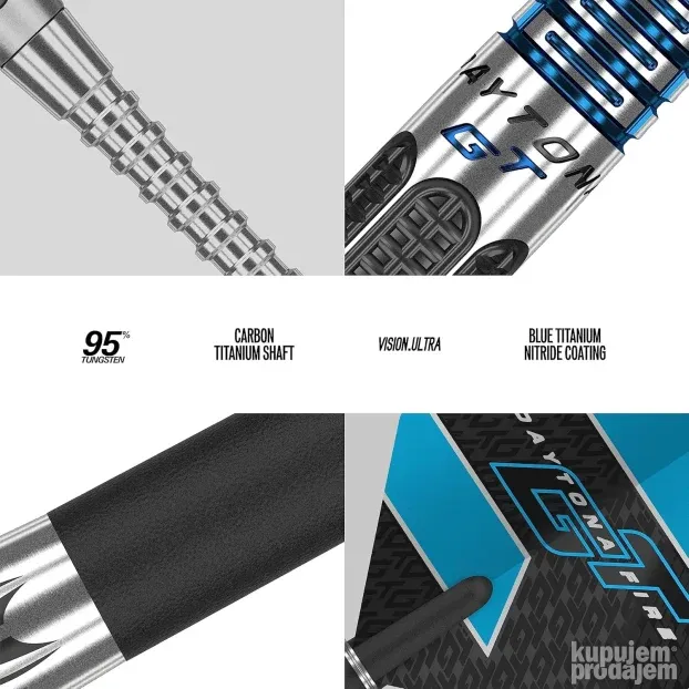 Target Darts Daytona Fire GT01 24G strelice za pikado