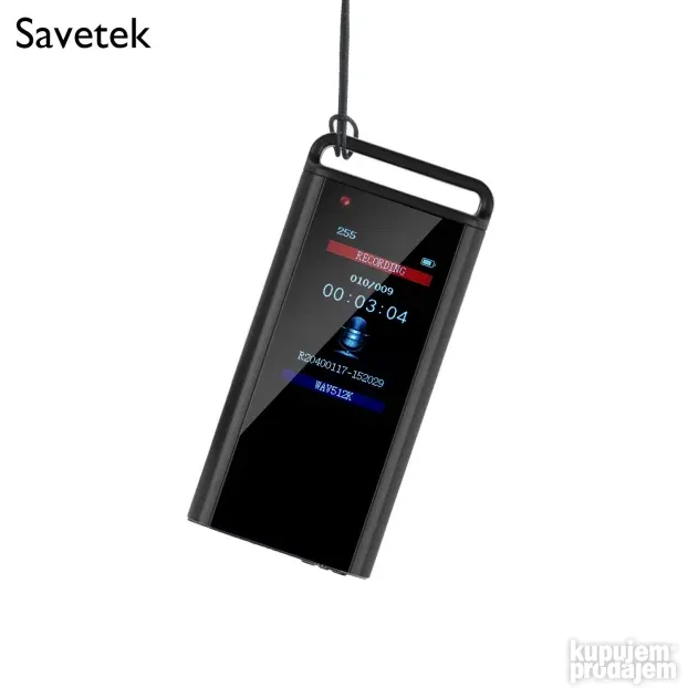 Premium 128GB Spijunska Bubica Prisluskivac Diktafon 1440h