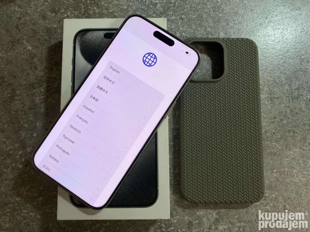 Iphone 15 Pro Max 256Gb/White/BH91%/Garancija/KAO NOV