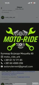 Servis Motora Moto-Ride