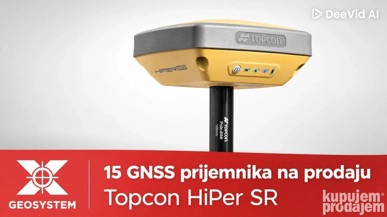 Totalna stanica gnss gps topcon hiper sr