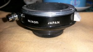 Nikon E2 prsten adapter