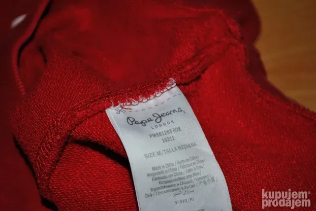 Orig. PEPE JEANS muški duks M, PRELEP