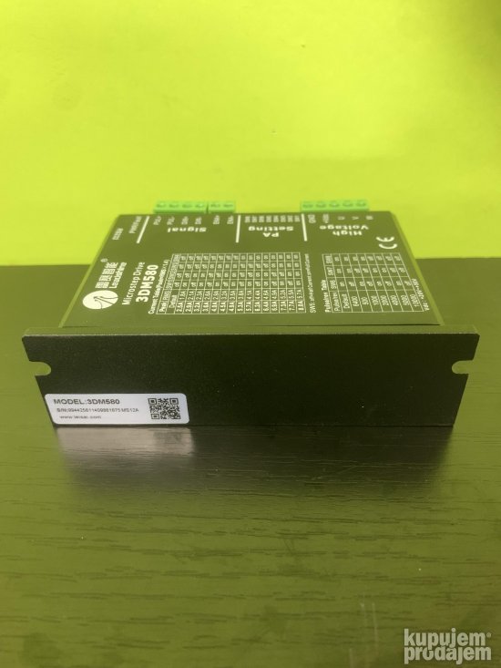 CO2 CNC laser MBL mikrostep drajver 3DM580 leadshine