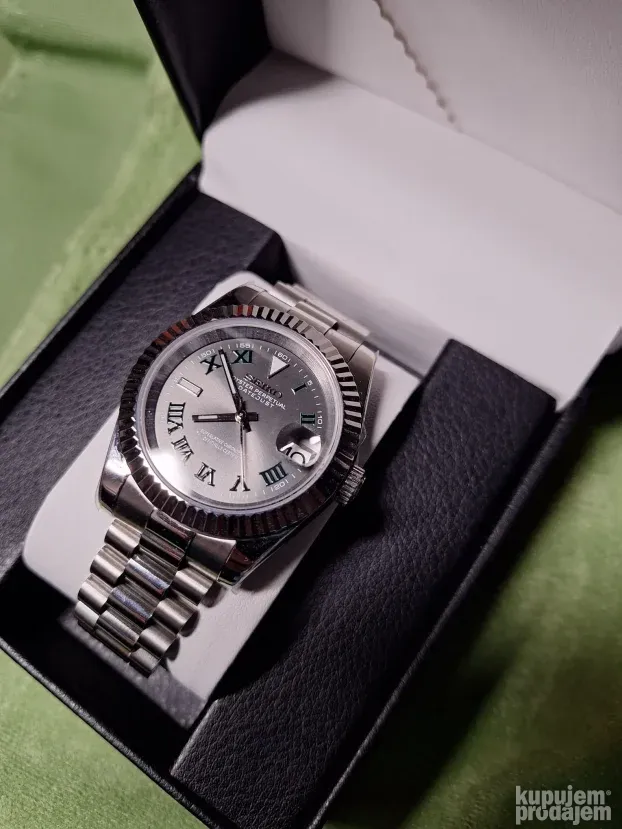 Seiko Mod Datejust satovi (Akcija! Omaž Rolex)