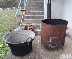 Bakarni kazan za topljenje masti