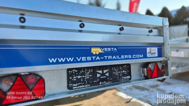 Nove prikolice VESTA TRAILERS 2026 svi modeli, veliki lager!