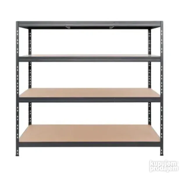 Polica 180x180x60cm mdf 420kg po polici