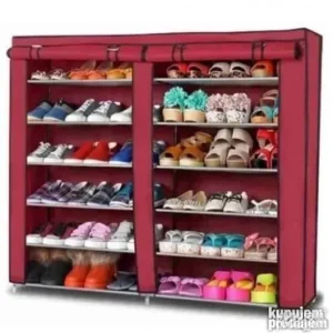 Praktičan Dupli Prenosivi Cipelarnik Za Dom i Putovanja 2167