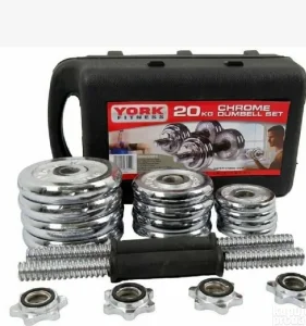 Teg tegovi 20kg / York set u koferu