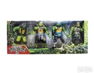Gumirane ninja kornjače 4u1