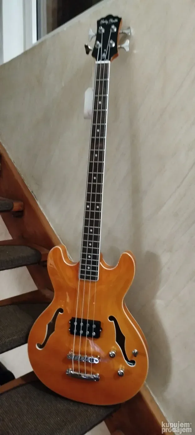 Harley Benton HB-50 Vintage Orange Bass