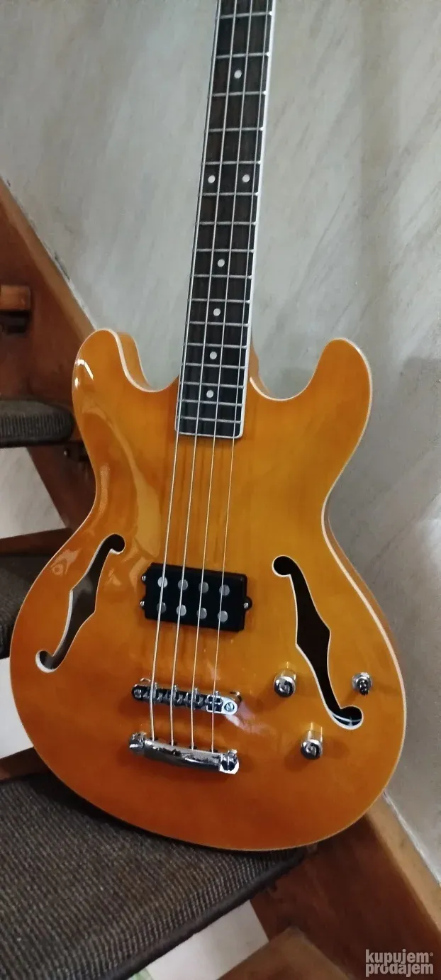 Harley Benton HB-50 Vintage Orange Bass