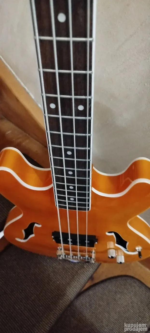 Harley Benton HB-50 Vintage Orange Bass