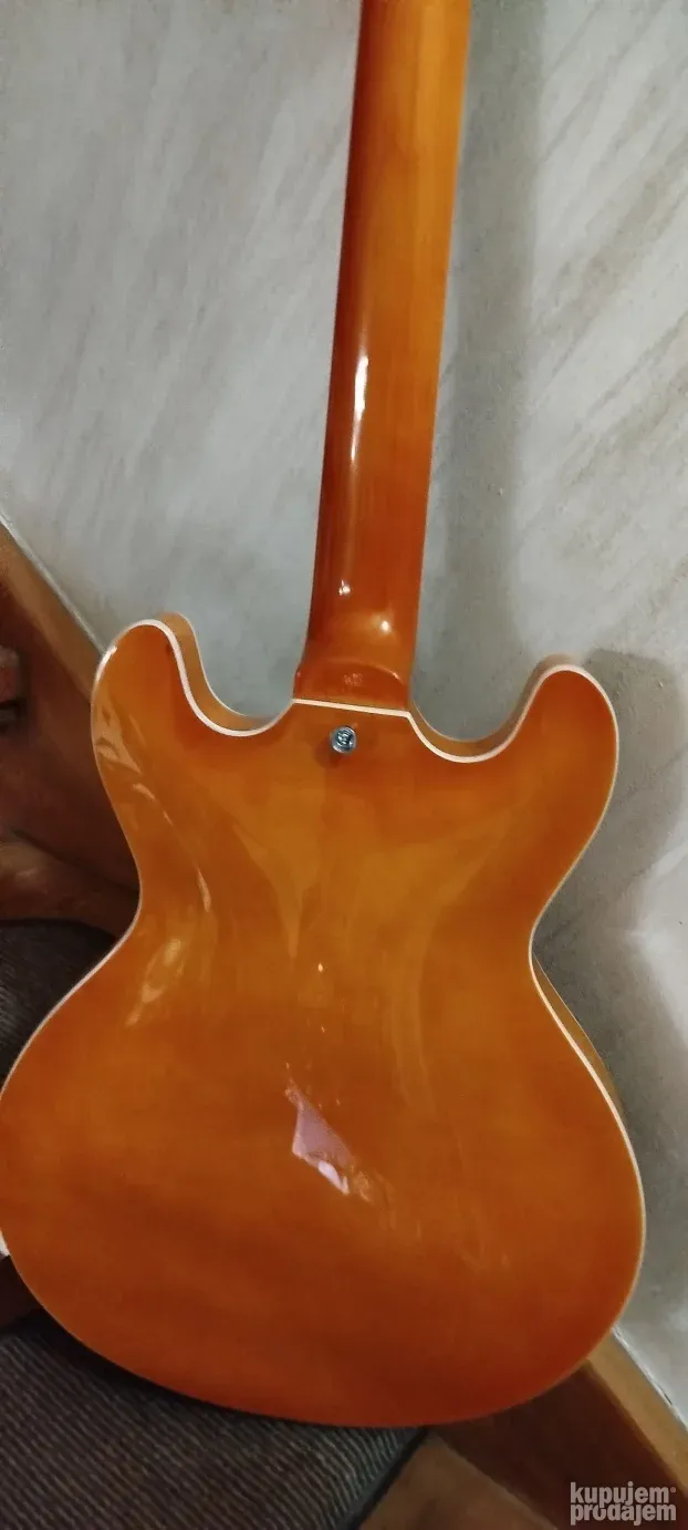 Harley Benton HB-50 Vintage Orange Bass