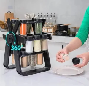 NOVO! Rotirajući Stalak Za Začine 18u1